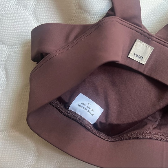 Vuori Maroon Sports Bra - Picture 4 of 4